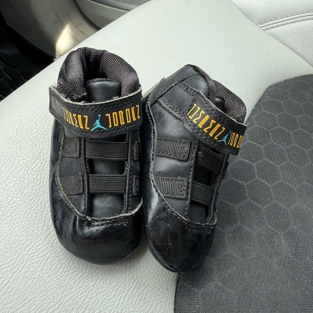 Baby Jordan’s walker shoes